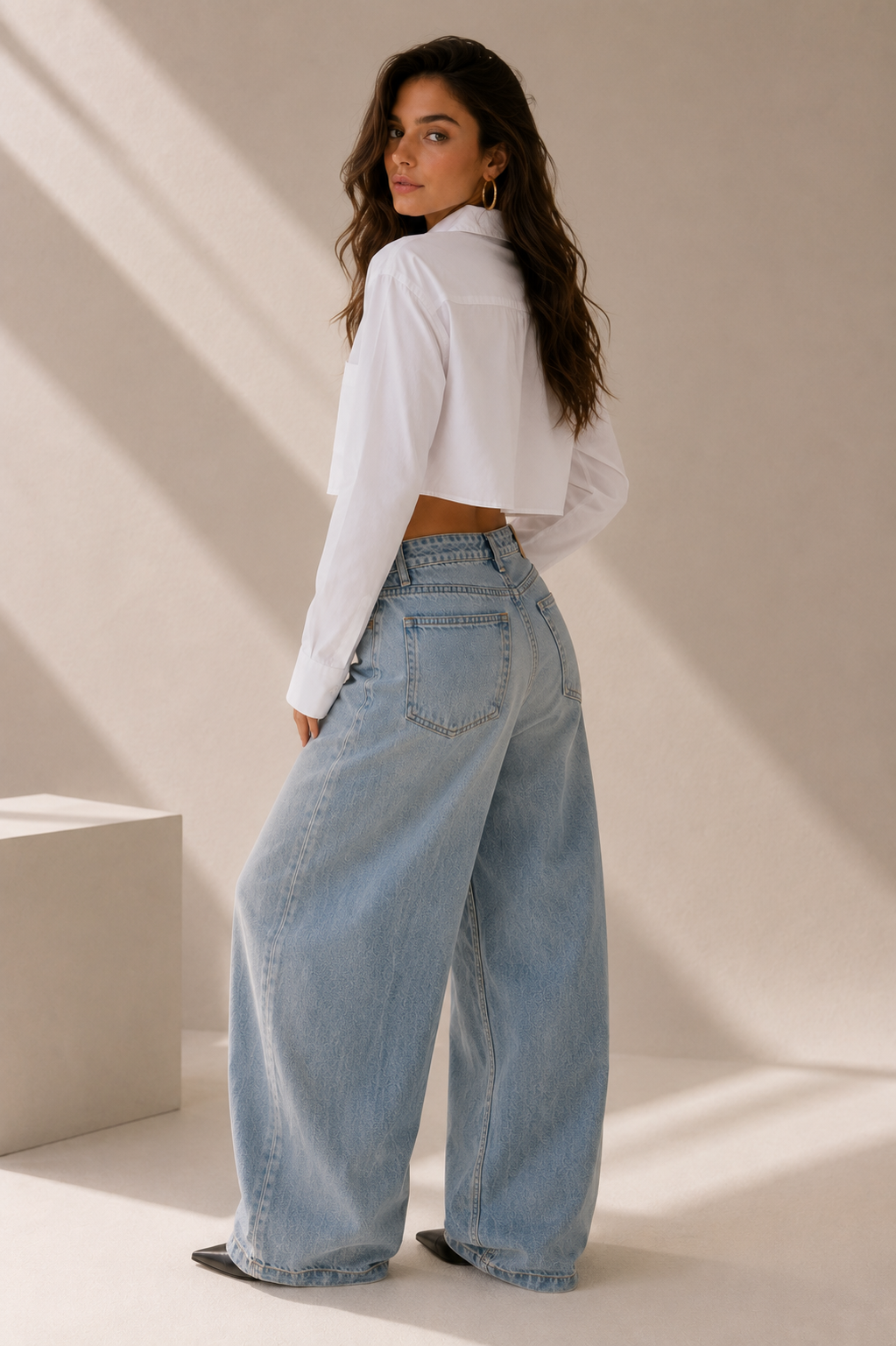 Noa Crop Shirt