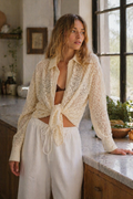 LACE TUNIC BLOUSE