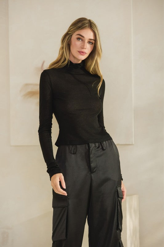 Turtle Neck Top
