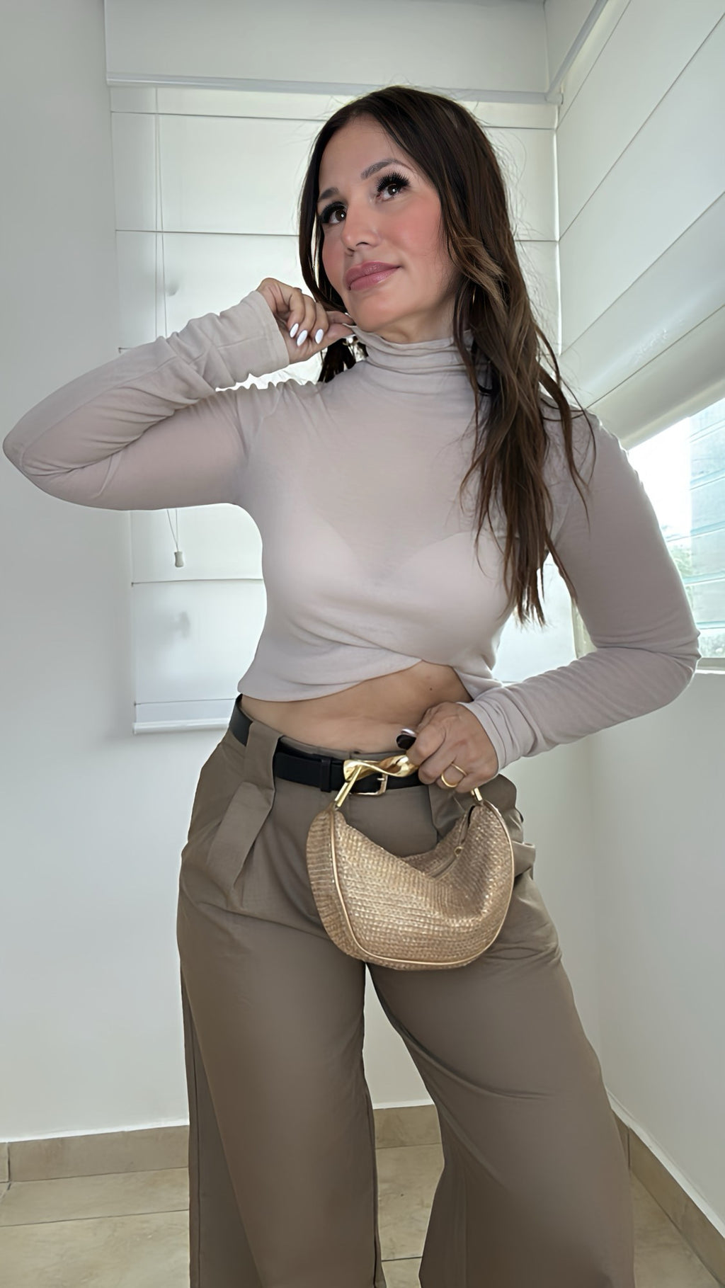 Turtle Neck Top